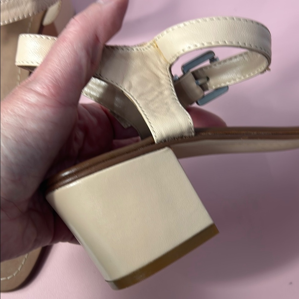 Dune London Beige Embellished Women's Sandals - Picture 6 of 12